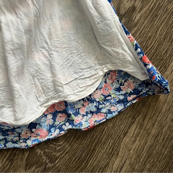 Sezane Anastasia Blue Poppy Floral Wrap Dress Women's size 34 / US size 2 - Picture 9 of 12